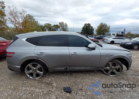 2021 Genesis Gv80 3.5T Awd from USA, damaged, VIN KMUHCESC7MU059458